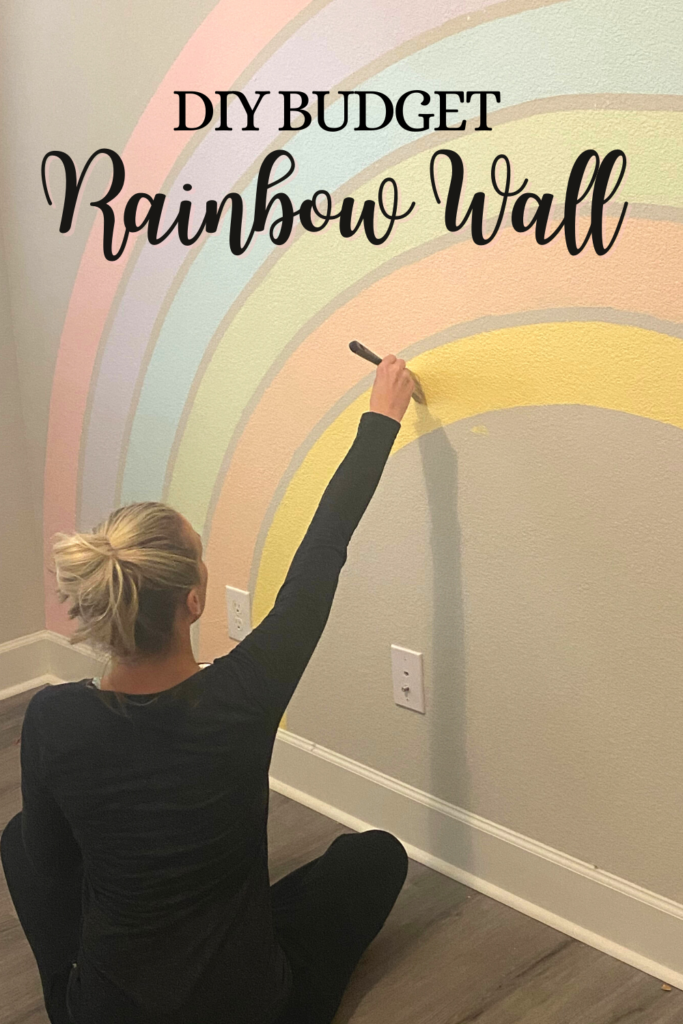 Rainbow Wall Mural Painting