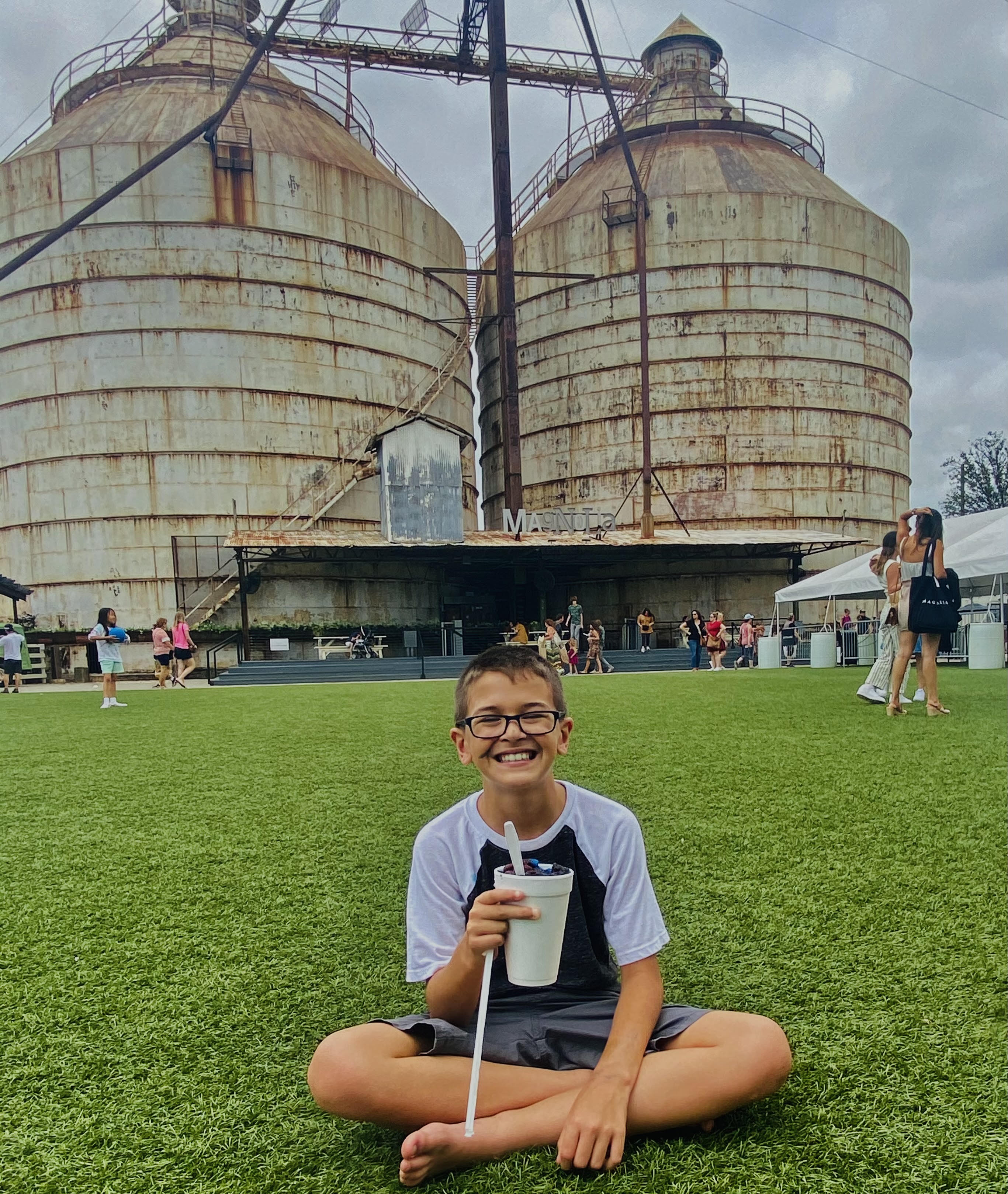Give your older kids a little spending money to get there own food, sweets and treats while at the Magnolia Markets at the Silos in Waco, Tx
