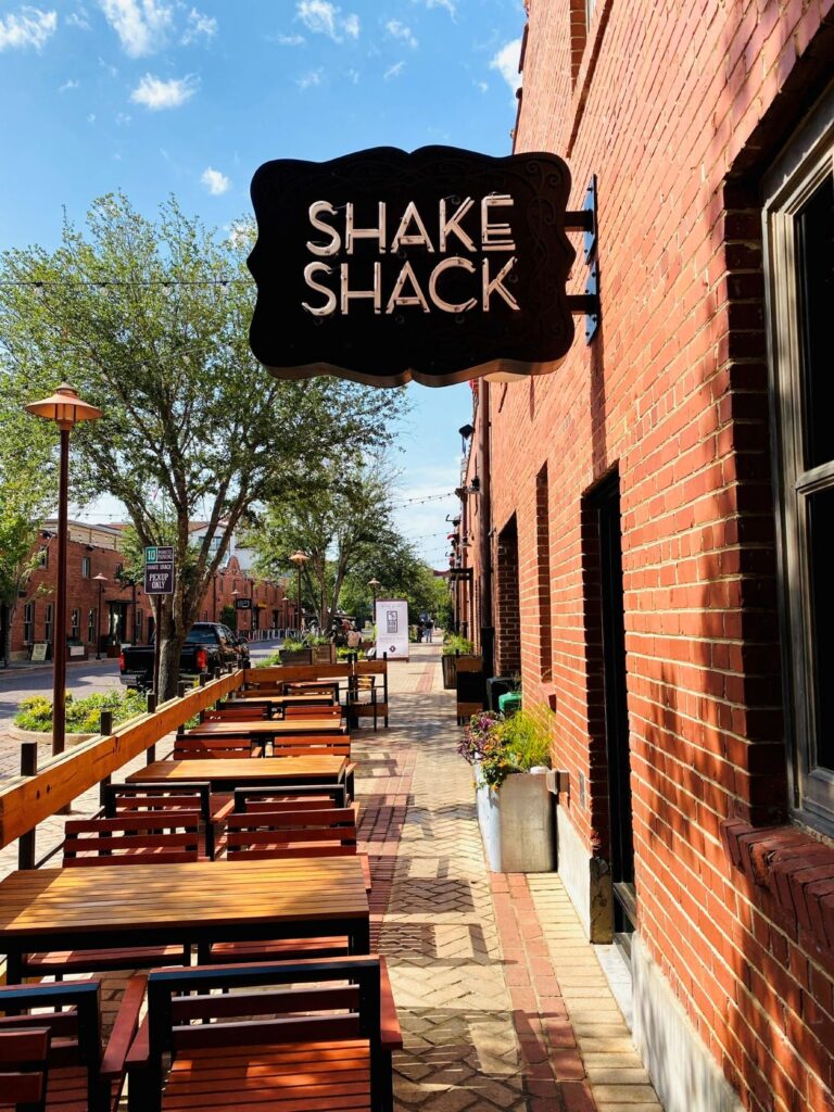 Shake Shake in Mule Alley is a Fort Worth Stockyards restaurant from NYC. 
