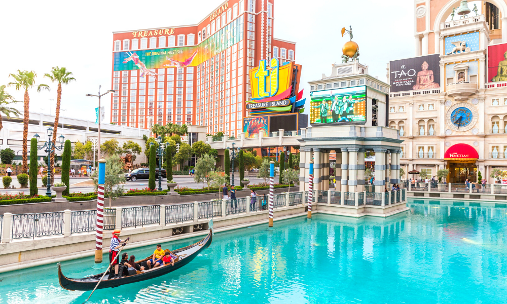 The Venetian in Las Vegas is perfect for couples and provides endless things to do and see. The Venetian is our top pick for which hotel you should stay at in Vegas. Its beautiful and in a perfect location