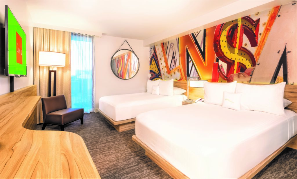 The LINQ Rooms are nice, clean, modern and affordable.