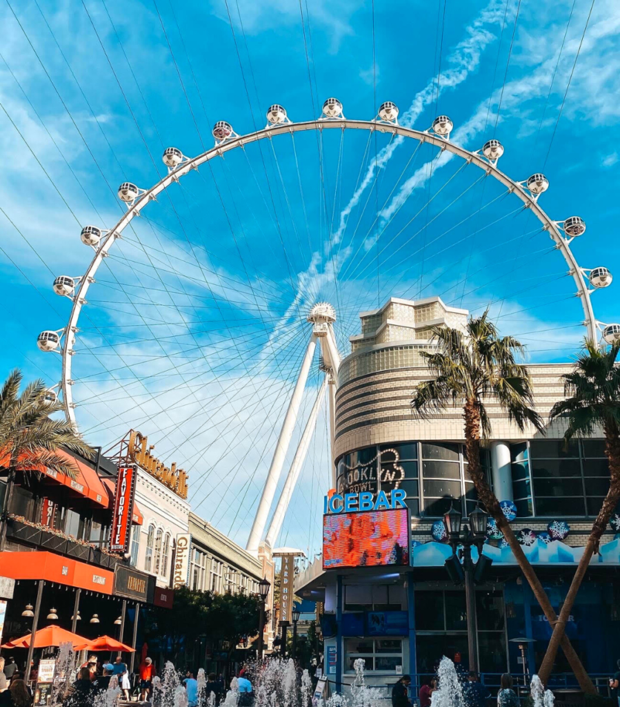 the LINQ Promenade Las Vegas