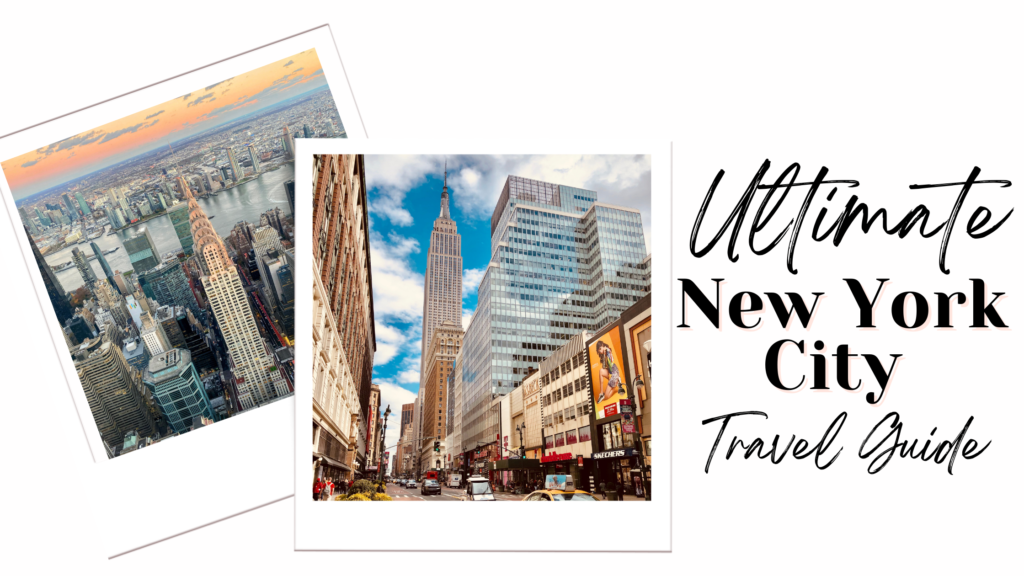 This is your ultimate New York City travel guide! All the things you need to do and see :)
