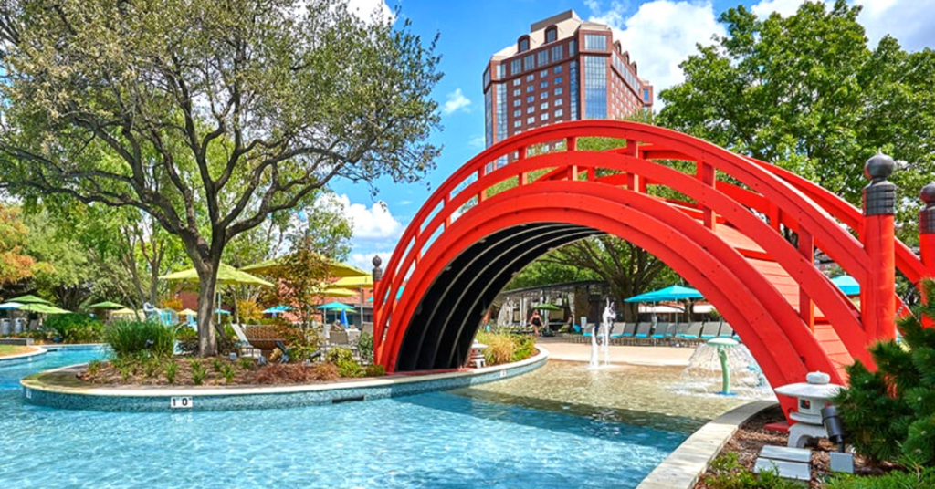 Photo @HiltonAnatoleDallas, 2022

Hilton Anatole is one of the most fantastic Dallas Family resorts in Texas. Its also in the heart of Dallas with access to several kid-friendly attractions