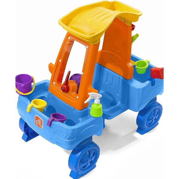 This is one of the best toddler water toys for 2023. Its cute design will keep your toddler busy for the longest time!