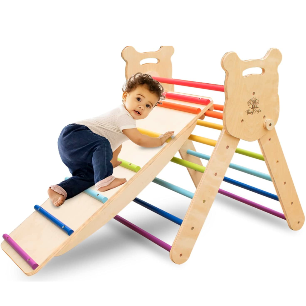 A Pikler Climbing Frame is perfect for your baby to grow into and can be used for many years to come. 