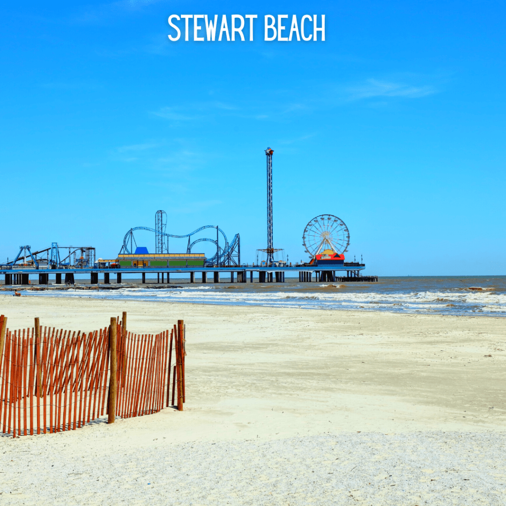 If you're looking for the best beach in Texas for families, look no further than Stewart Beach. Located in Galveston, Stewart Beach has everything you need for a perfect day by the water. Photo Getty Images DenisTangneyJR