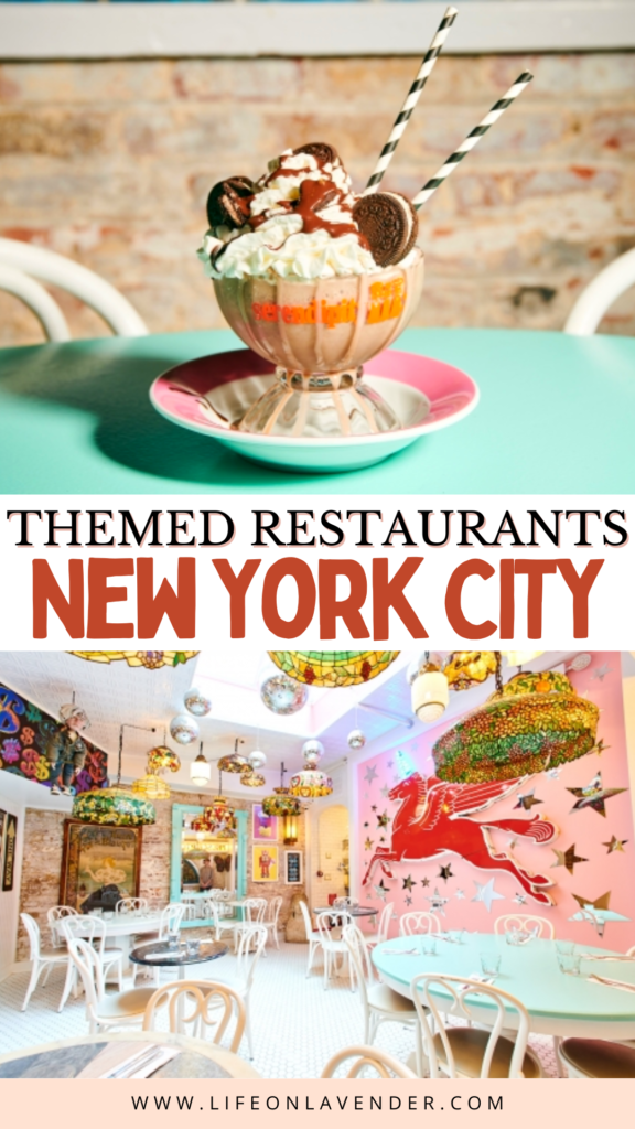 NYC Themed Restaurants. Pinterest Pin
