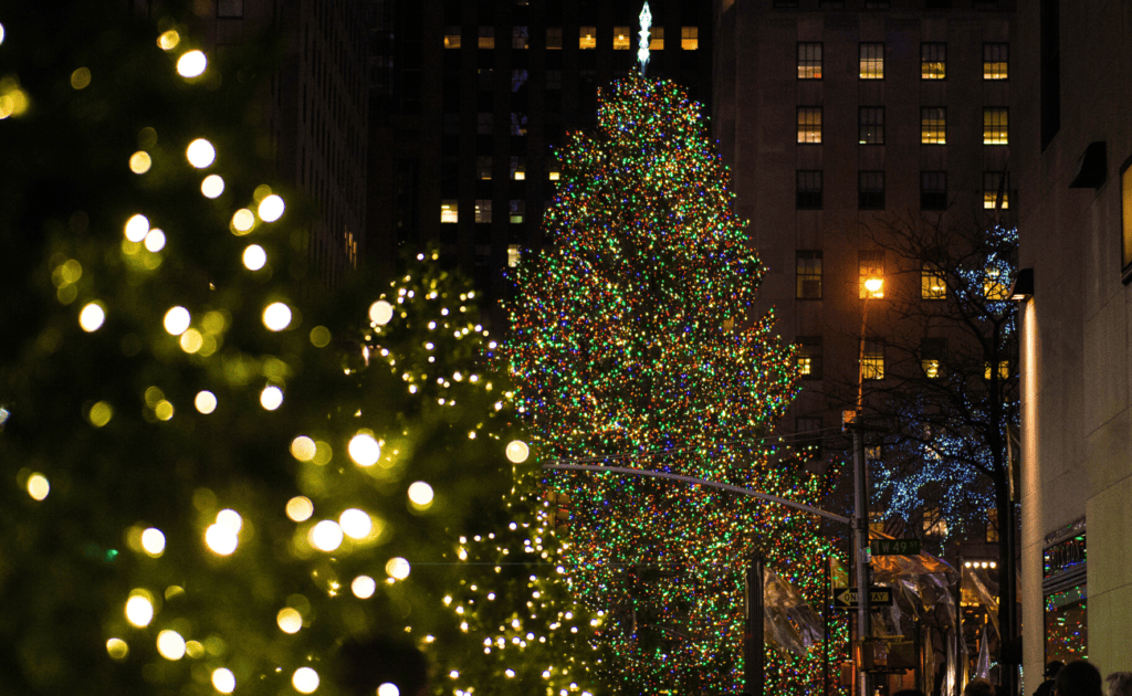 Christmas Decorated Restaurants NYC 