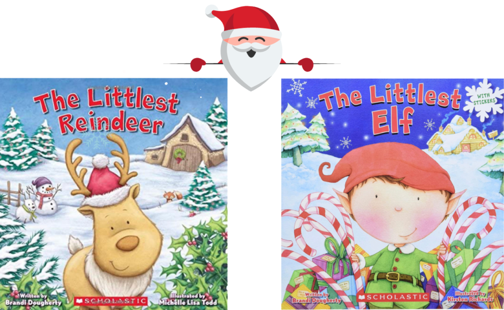 The best Christmas book for toddlers, the Littlest Reindeer 