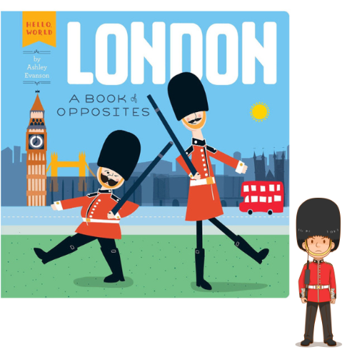 This fun kids book about London will teach your little one about the city and opposites!