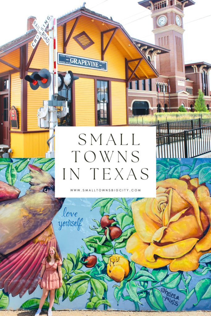Small towns in Texas