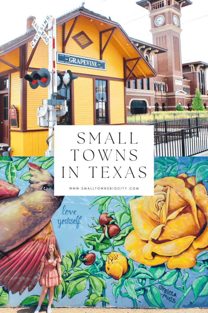 Small towns in Texas