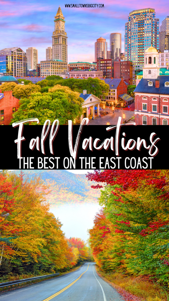 Fall Vacations East Coast