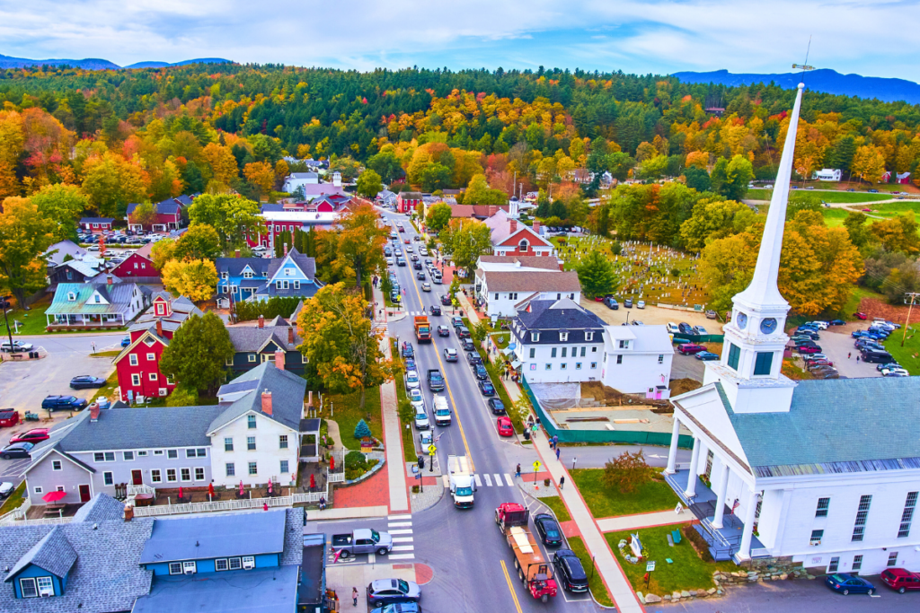 Things to do in stowe Vermont. Historic Downtown Stowe Vermont 