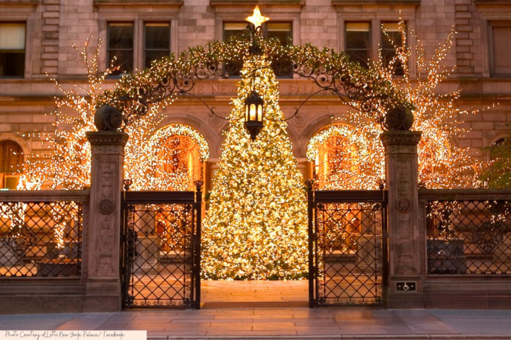 best Christmas Hotels in New York_ Lotte New York Palace